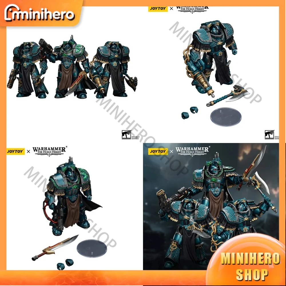 

In Stock JOYTOY Warhammer 40K 1/18 Scale Alpha Legion Renegade Terminator Action Figure Anime Character Toy Collectible Gift