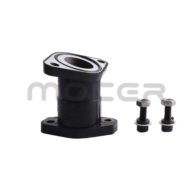 Colector de admisión de carburador, soporte de goma para Yamaha Big Bear YFM350ER YFM350U YFM350 MOTO-4 350 2WD 4WD YFM 400 Kodiak