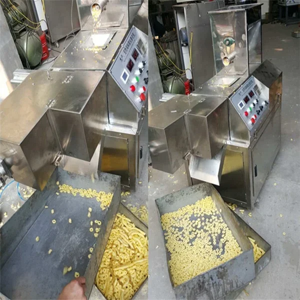 Stainless Small  Mini slanty Puffed Corn rice Snacks Food Extruder machines/corn puff snack extruder making machine