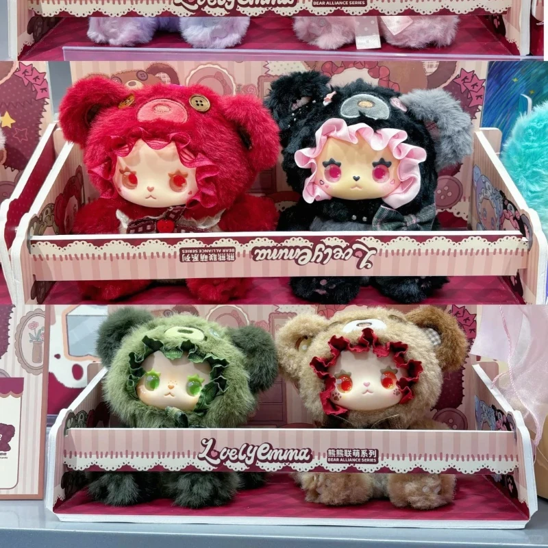 

LOVELY EMMA Bear Allance Series слепая коробка милая Эмма аниме фигурка сумка-сюрприз загадочная коробка плюшевая подвеска брелок Декор игрушки новый