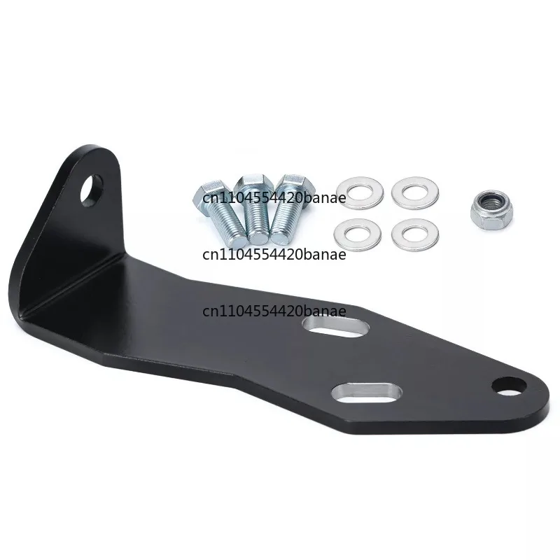 Thin gearbox transmission torque bracket foot
