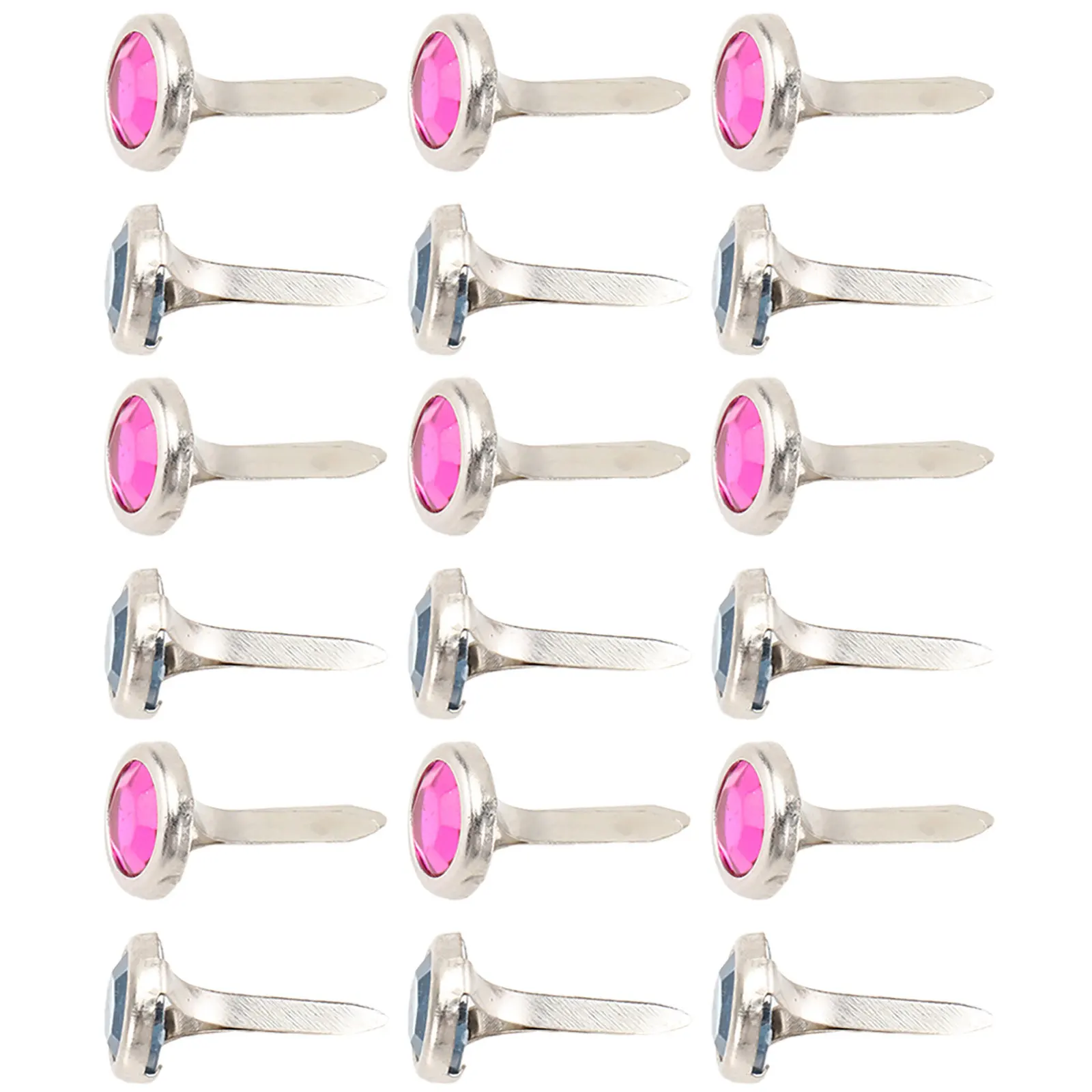 

100Pcs Acrylic Mini Round Brads Two-Prong Fasteners in Random Pastel Tones Long-Lasting Non-Fading Craft Brads for Scrapbooking