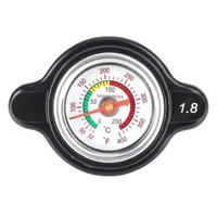 vxx For 1.8 Bar High Pressure Radiator Cap 25.6Psi With Temperature Gauge  Honda Yamaha Kawasaki Suzuki Polaris Ranger Motorcyc