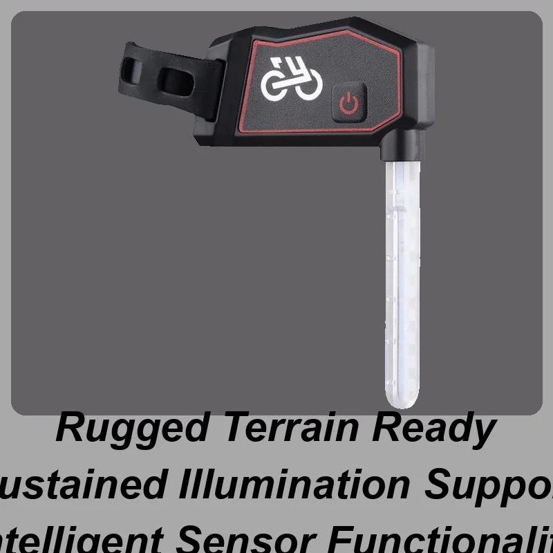 

Bike Tail Light Safety Cycling Taillight For Night Long-Lasting Sensor Waterproof LED For Scooter Dirtbike Road Mountain-Biking