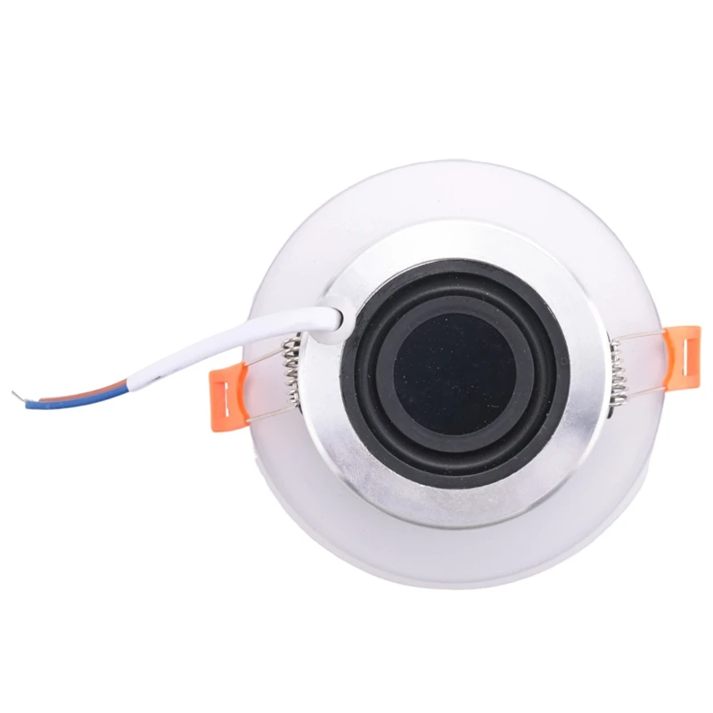 A15R -8Ohm 10W Bathroom Ceiling Speaker Background Music System Moisture-Proof Aluminum Can Fashion In-Ceiling Speaker