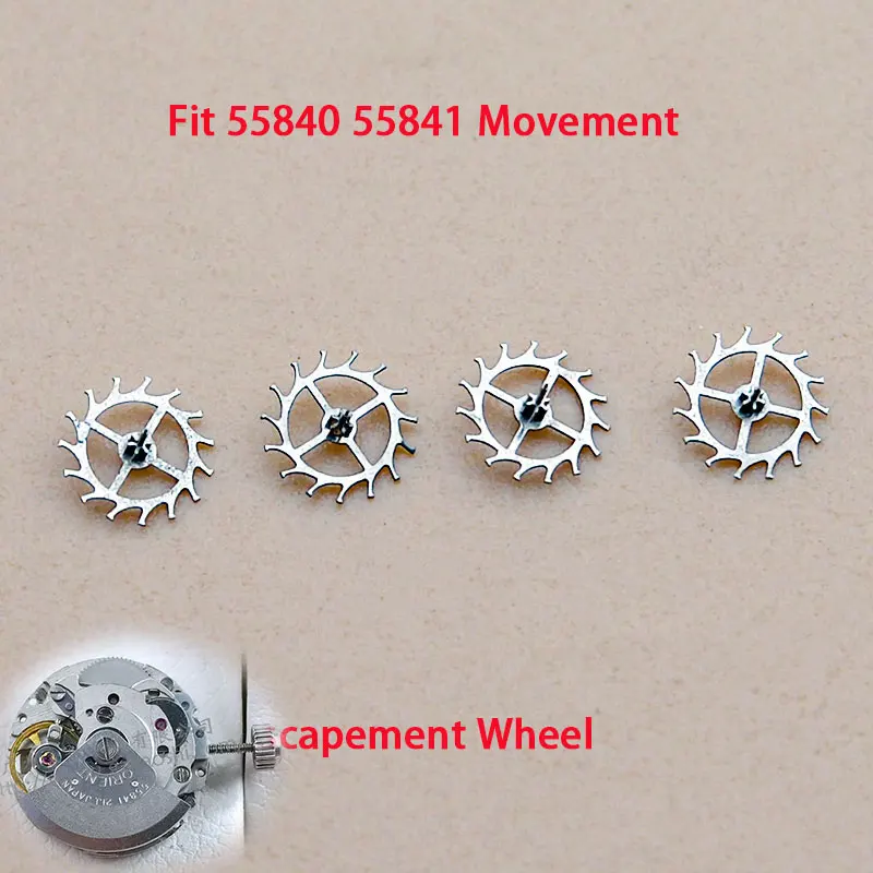 55840 55841 Movement Accessories Gravity Escapement Wheel Escapement Fork Fit Oriental Double Lion Women\'s Watch Replacement