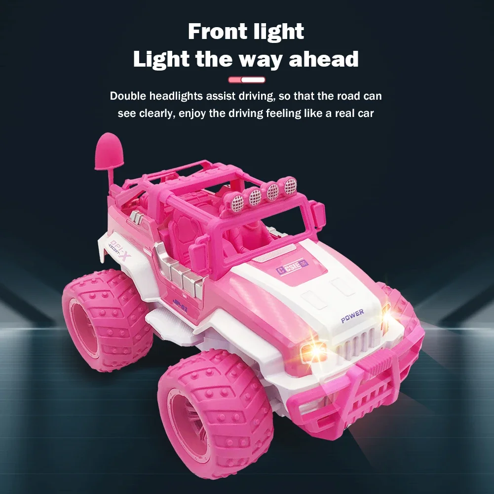 2,4G 1/12 RC Auto 4CH Große Off-road Klettern Lichter Auto High Speed Elektrische Fernbedienung Fahrzeug Kinder Spielzeug jungen Mädchen Geschenke