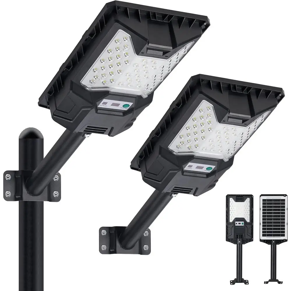 

Уличный светодиодный светильник, 20000 лм, 6500K, водонепроницаемый, с датчиком движения, на солнечной батарее, с пультом ДУ, от заката до рассвета, для коммерческого использования