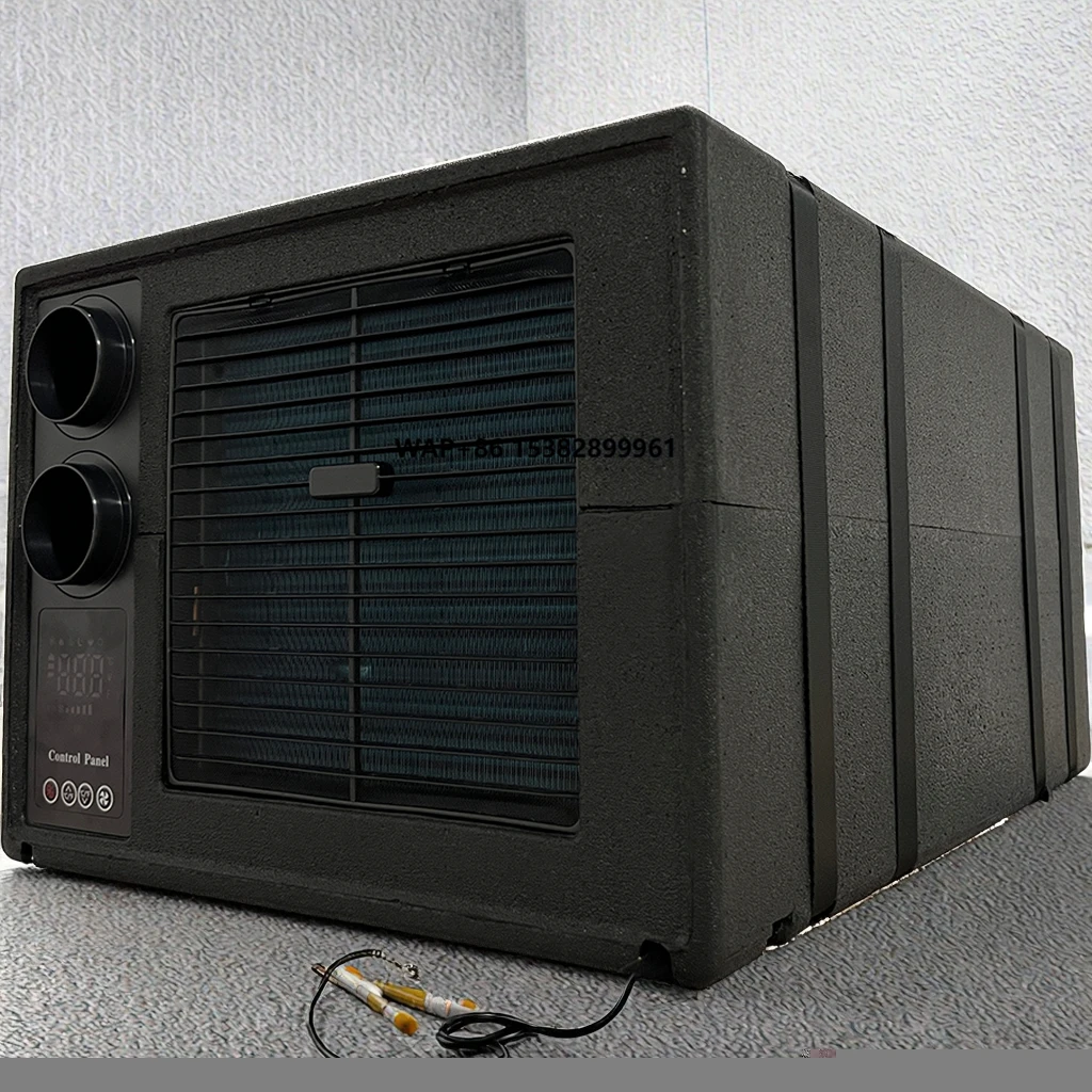 

24/48V/12V Small Underbench AC Thermostat for Car RV Caravan with Twin Rotary Compressor 8000Btu Cooling R134a Refrigerant New