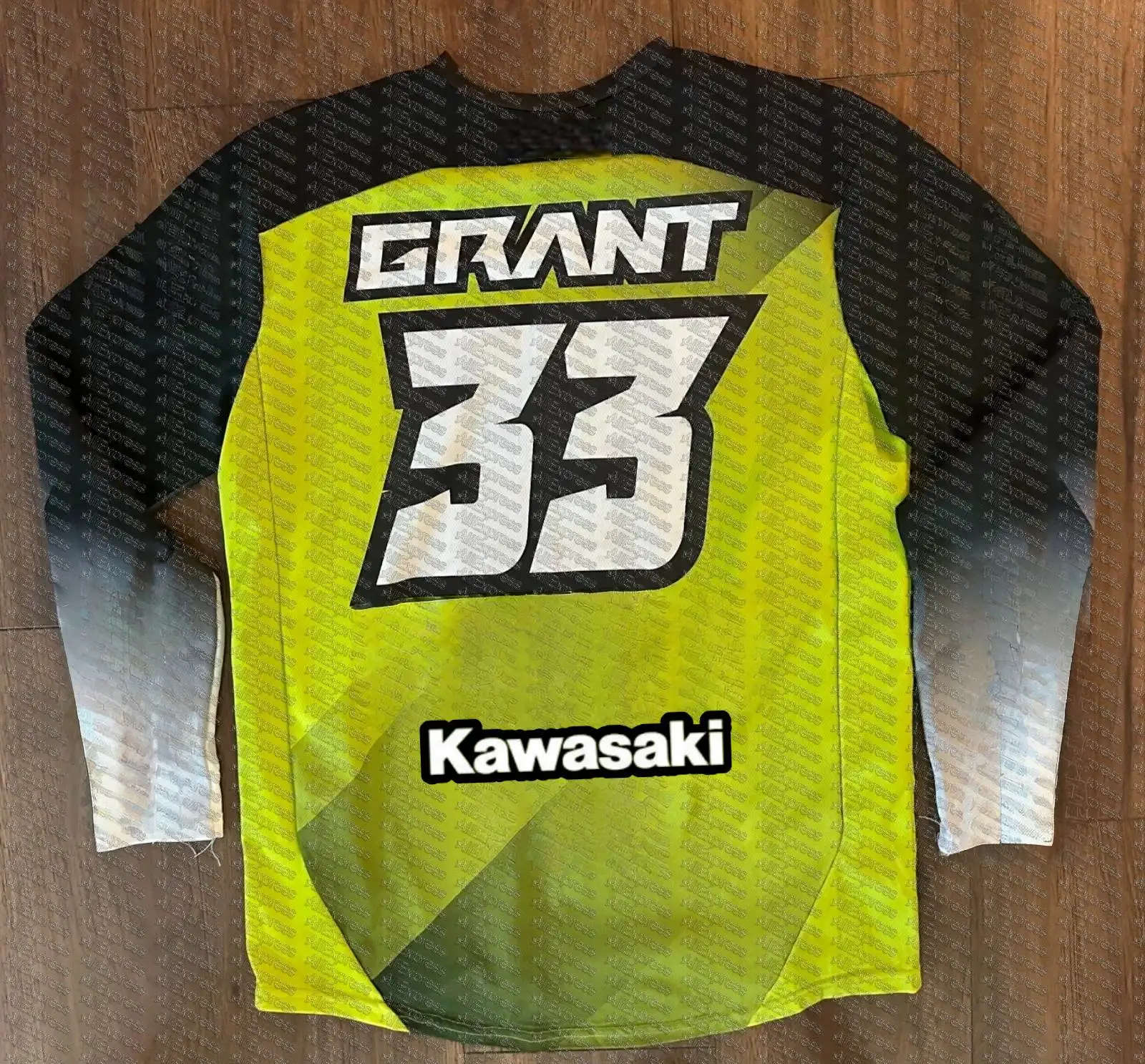 

Kawasaki быстросохнущая мотоциклетная майка с длинными рукавами, дышащая рубашка для езды на мотоцикле Y2K, удобное повседневное снаряжение для гонок на горных велосипедах