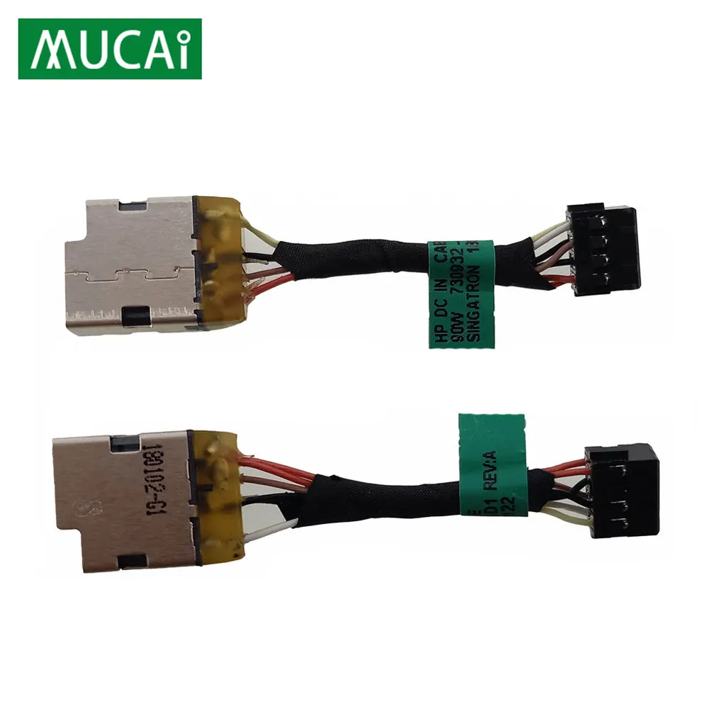 DC Power Jack with cable For HP TPN-Q132 TPN-Q129 TPN-Q130 15-N laptop DC-IN Flex Cable