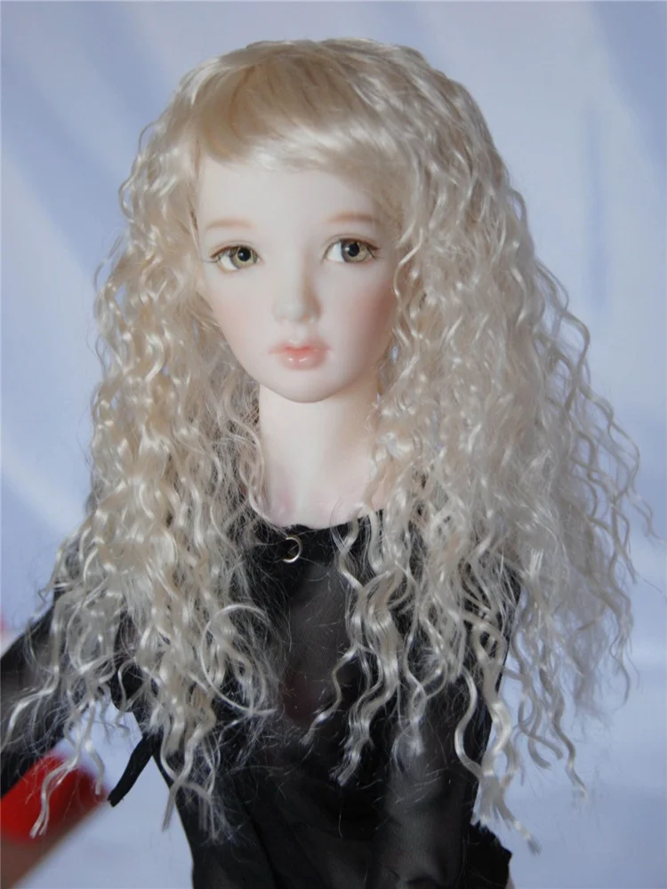 

Jusuns JD041 1/12 1/8 1/6 1/4 1/3 OB11 Tiny Doll Wigs YOSD MSD SD DOD Soft Cabbage Long Wave BJD Doll Wigs Doll Accessories