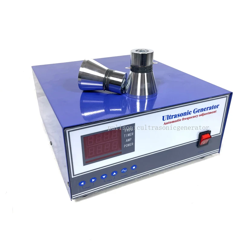 เครื่องกำเนิด3000W 25kHz เครื่องทำความสะอาดอัลตราโซนิกแหล่งจ่ายไฟเซ็นเซอร์ piezoelectric