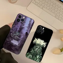 Infant Annihilator Cheeky Deathcore Phone Case for iphone 15 14 13 11 12 Pro Max Mini Xr X Xs 8 Plus Black Soft Cover