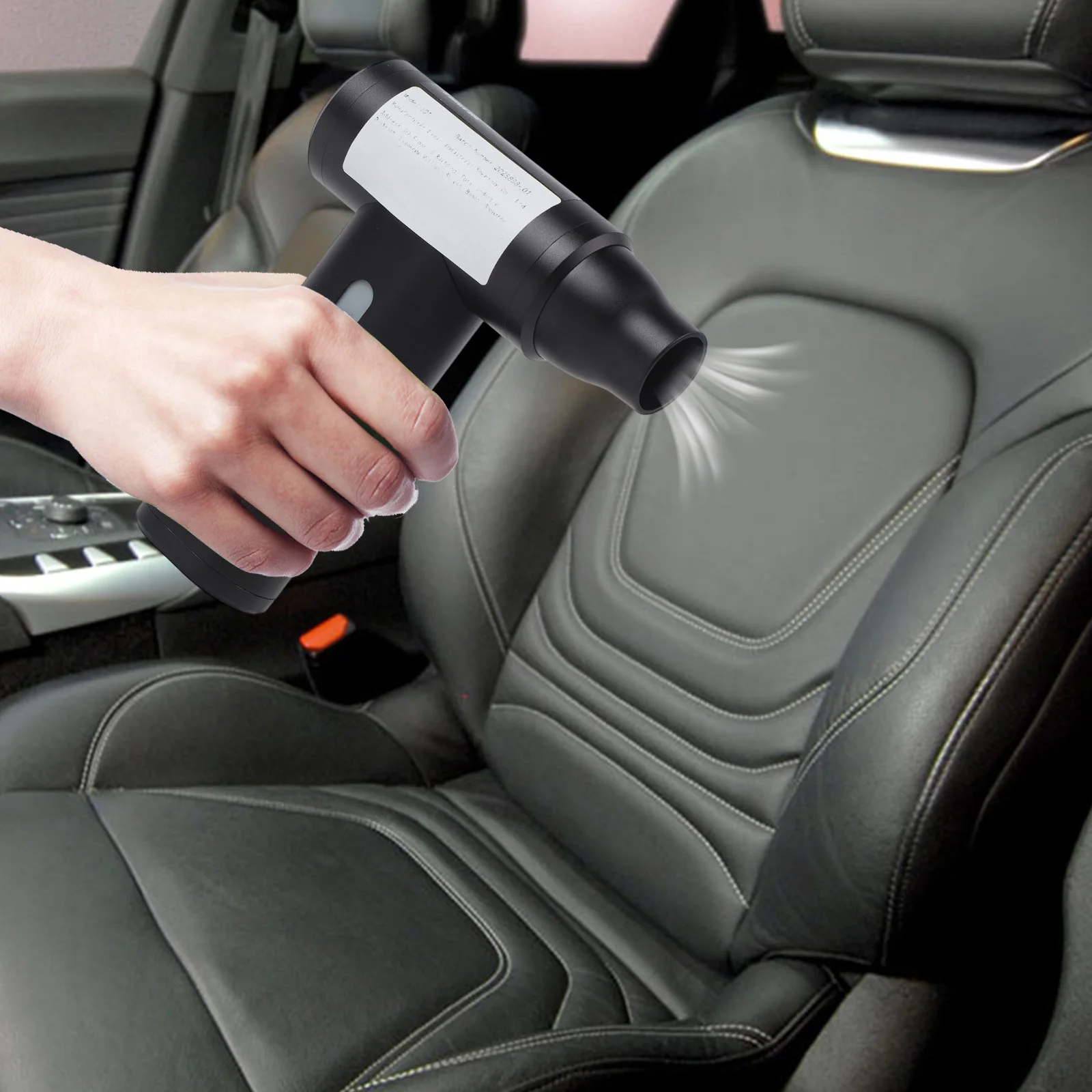 120000RPM Handheld Cordless Jet Blower Two Function Air Out Dust Intake For Car Keyboard Electronic Household Dust Cleaning Tool