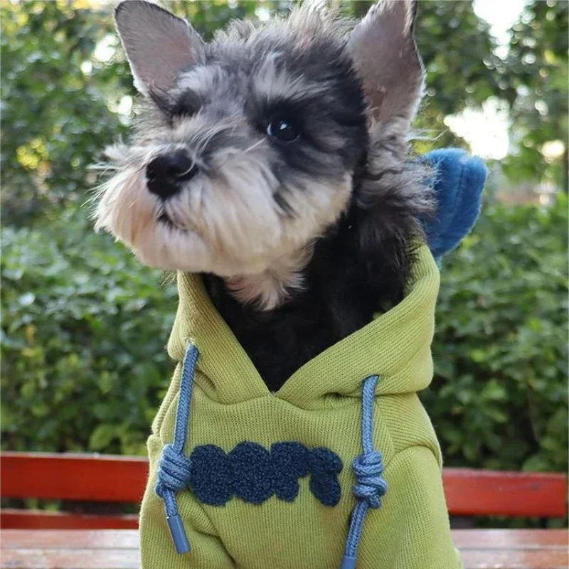 Winter Pet Dog Sweatshirt Clothes for Small Medium Dogs Warm Fleece Zipper Dog Hoodies Chihuahua French Bulldog Jacket강아지 겨울옷