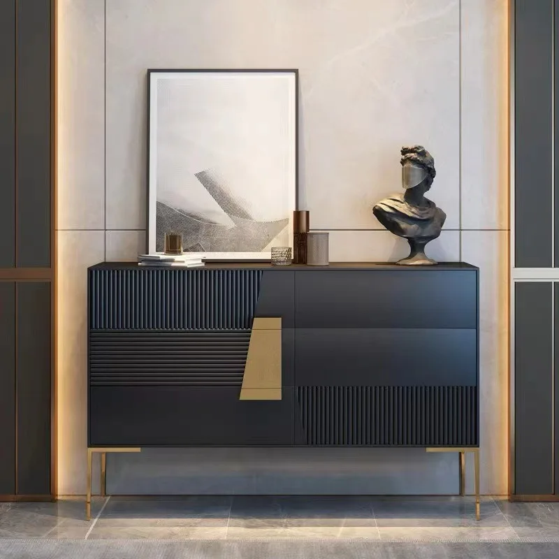 cabinet Solid wood room cabinet Modern simple household dining side cabinet Living room multi-functional locker