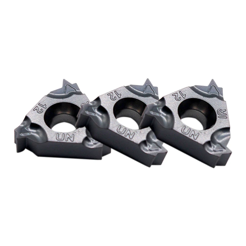 Filo 11IR 16IR 12UN 24UN 20UN 18UN 16UN 14UN 12UN 10UN 8UN 60 angolo di Filo utensile di tornitura Inserto In Carburo di Tungsteno Threading Tornio