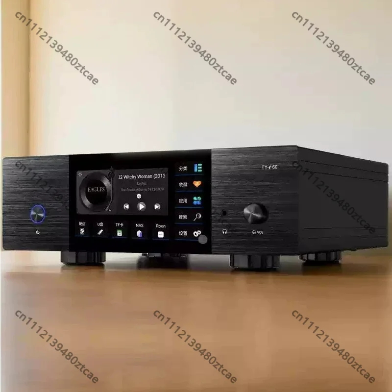 HiFi Digital Audio Player ES9038 DAC DSD512 NAS Network Streaming Media Player with MQA Decoding