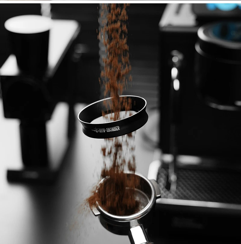 MHW-3BOMBER 51-58mm Magnetischer Kaffee-Dosiertrichter Kompatibel mit 58MM Siebträger Espresso-Dosierring Home Barista Zubehör – Detail 19