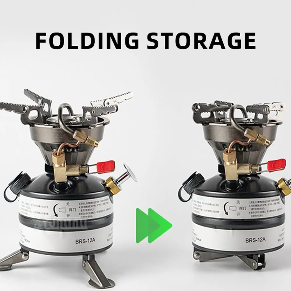 Diesel and Alcohol Burner,Outdoor Cooking and Picnic Stove,BRS-12A All-in-One Portable Stove,  Portable Fuel Stove