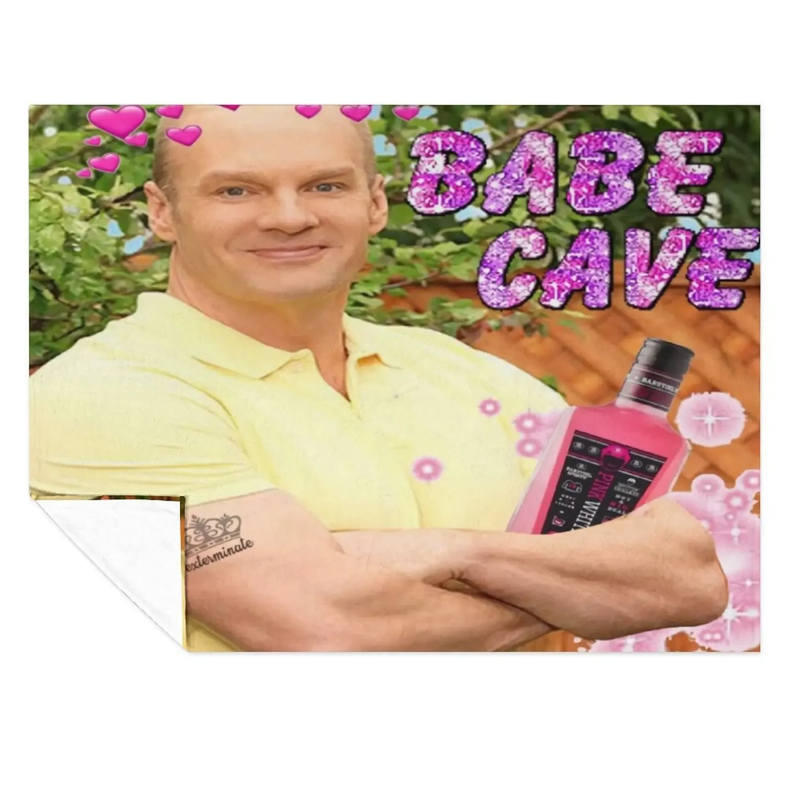 

Exterminate Babe Cave Throw Blanket Hairys sofa bed Sofa Quilt Kid'S Blankets