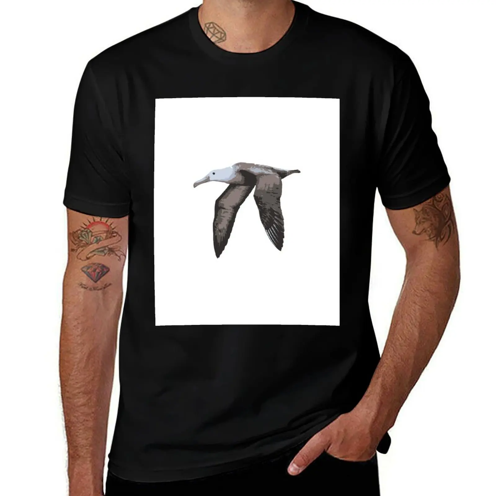  Albatross bird Illustriation, gift idea T-Shirt t shirts for man graphic tees man graphic t shirt T-shirt