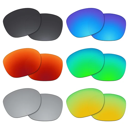 Imagen 2 del producto OOWLIT lentes polarizadas de repuesto para gafas de sol Oakley Latch OO9265, 53mm, multicolor