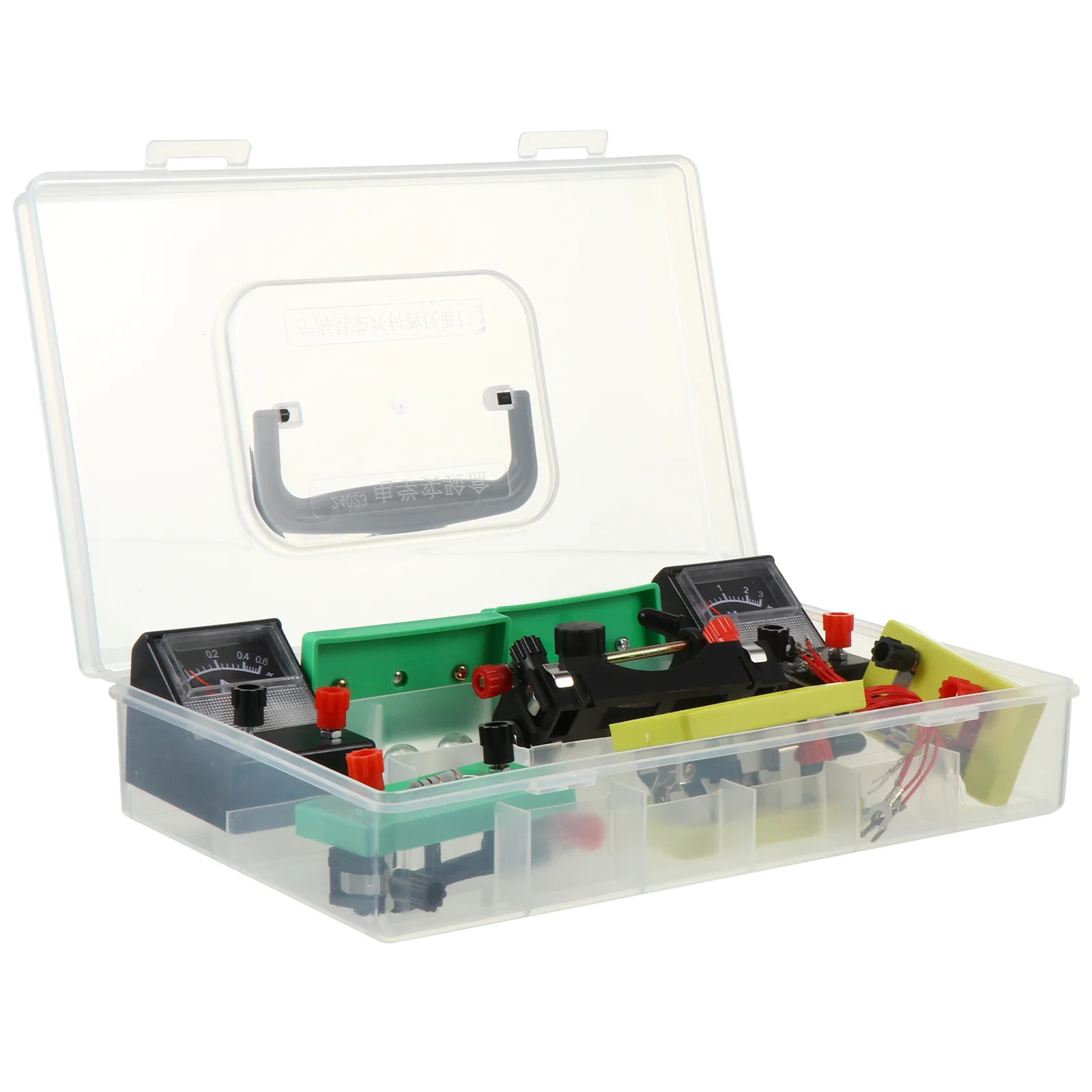 

1Set Student Electrics Experimental Kit Durable Safe Material Portable Compact Physics Learning Equipment Experiment Equipment