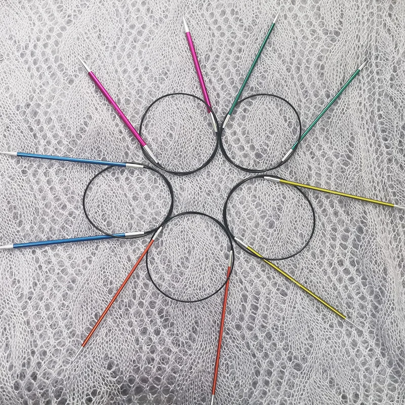 1 Pair 40/60/80/100/120/150cm Circular Knitting Needles Knit Pro Zing Sweater Knitting Needles Knitting Pro Wool For Knitting