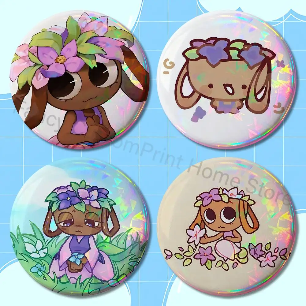 

B-Bassie D-Dandys Game Custom Badges 75mm 44mm 25mm Brooch Backpack Hat Enamel Pins Accessories Toys Gifts