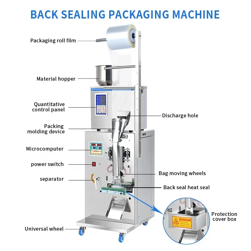 SINOPES Small Sachets Spices Powder Automatic Filling Machine Coffee Teabag Packing Multi-function Packaging Machines