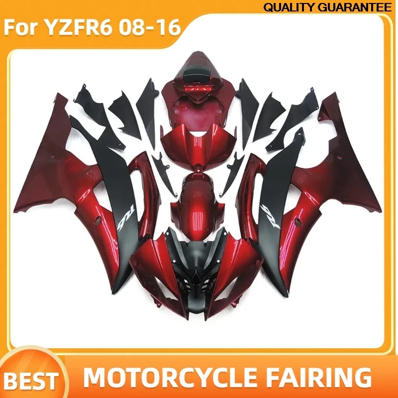 

Комплект обтекателя мотоцикла Sportbike для YAMAHA R6 08 09 10 12 13 16 YZF R6 YZF-R6 2008-2016 100% подходит для шоссейных гонок послепродажного обслуживания