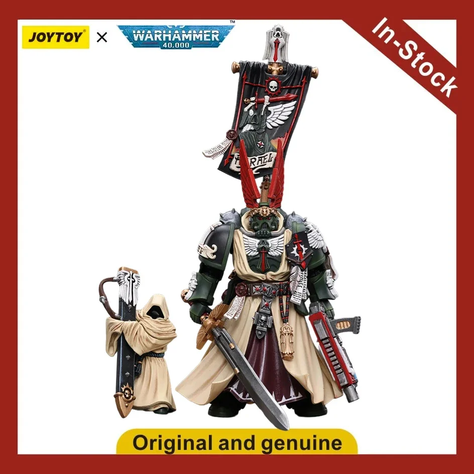 In Stock Original JOYTOY Warhammer 40k Action Figure Dark Angel Master Azrael Figure Anime Toy Christmas Gift Collection