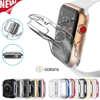 45mm 41mm 44MM 40MM 42mm 38MM Screen Protector For Apple Watch iwatch series 10 46MM 42MM 9 8 7 SE 6 5 4 3 Case TPU bumper Cover