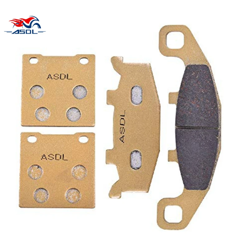 

500CC Motorcycle Accessories Front and Rear Brake Pads Disc Tablets Set for Suzuki GS500 GS500E GM51A 1989-1995 1993 1994 GS 500