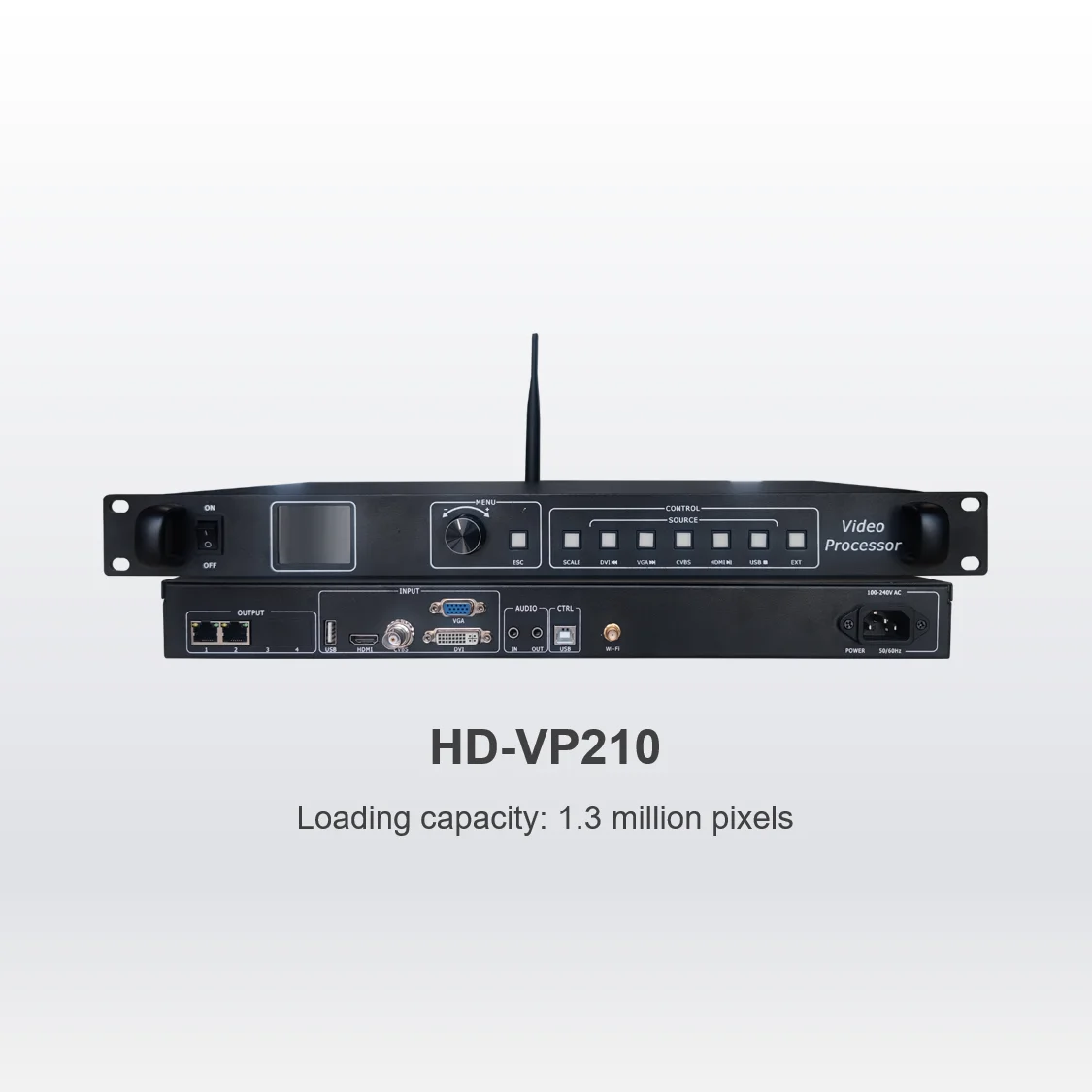 

Three-in-one LED Video Processor HD-VP210A Advertising system computer cell phone control