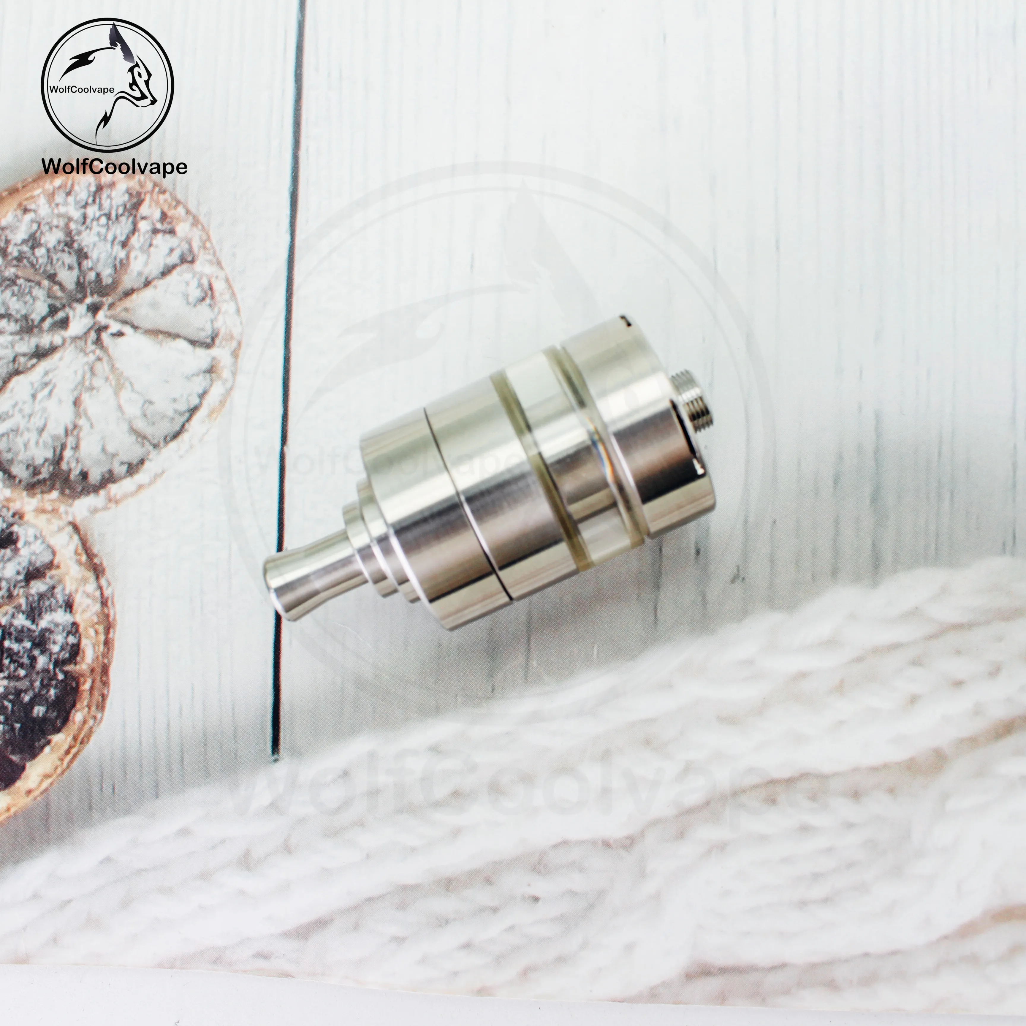 Wolfcoolvape Kayfun X Mini Style MTL RTA 3.2 مل رذاذ خزان قابل لإعادة البناء 23 مم خزان Vape لتعديلات رئة الرئة