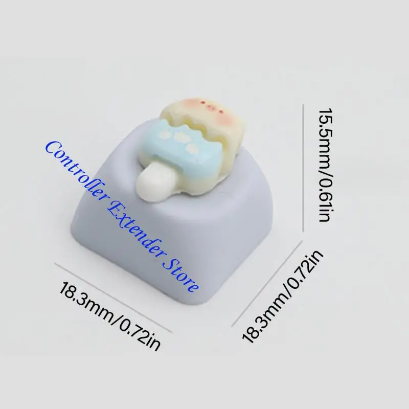 N84B encantador teclado cerdo para teclados mecánicos resina con textura suave