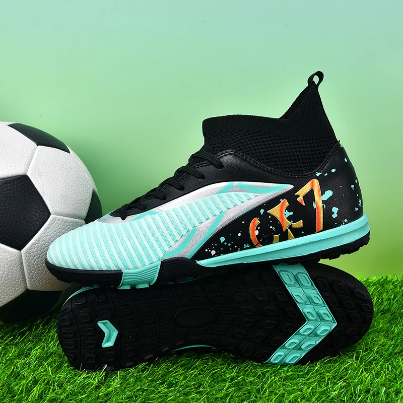 أحذية كرة القدم عالية الجودة للرجال، أحذية كرة القدم المرابط في الهواء الطلق، أحذية تدريب خفيفة الوزن، أحذية كرة قدم رياضية للرجال/النساء