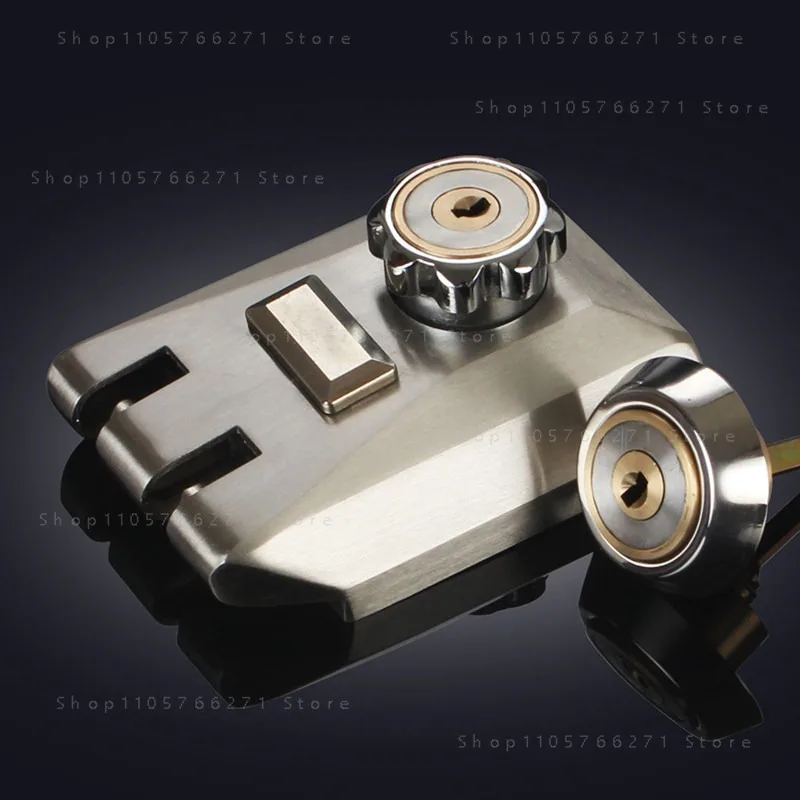 Stainless Steel Old Style Security Door Lock for Iron Wood Sliding Gate Automatic Latch Exterior Lock Locks