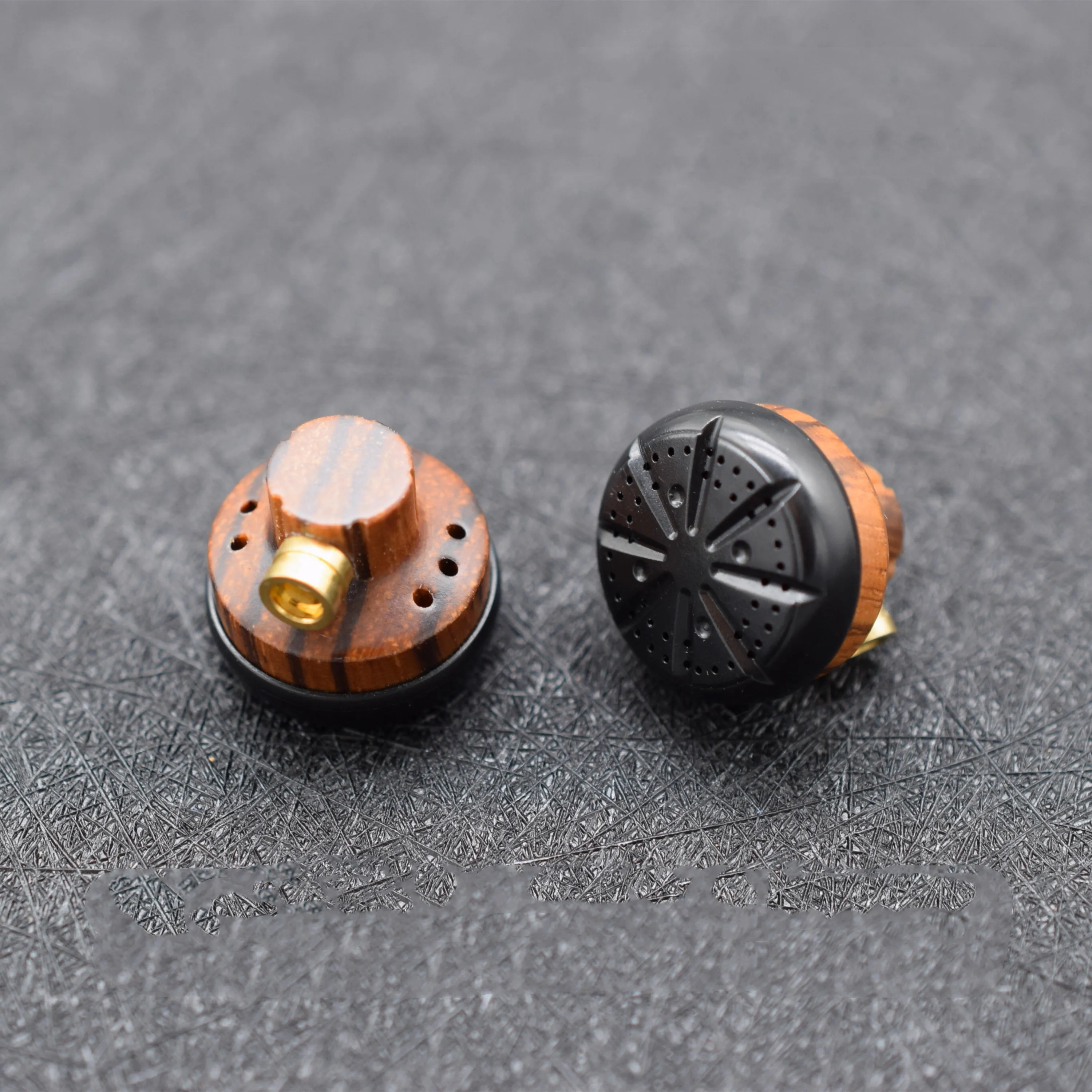 

FENGRU WD32 Полимерный ПЭТ Динамический блок DIY Деревянные наушники с плоской головкой MMCX Затычки для ушей HIFI Лихорадка Вокальные басовые наушники