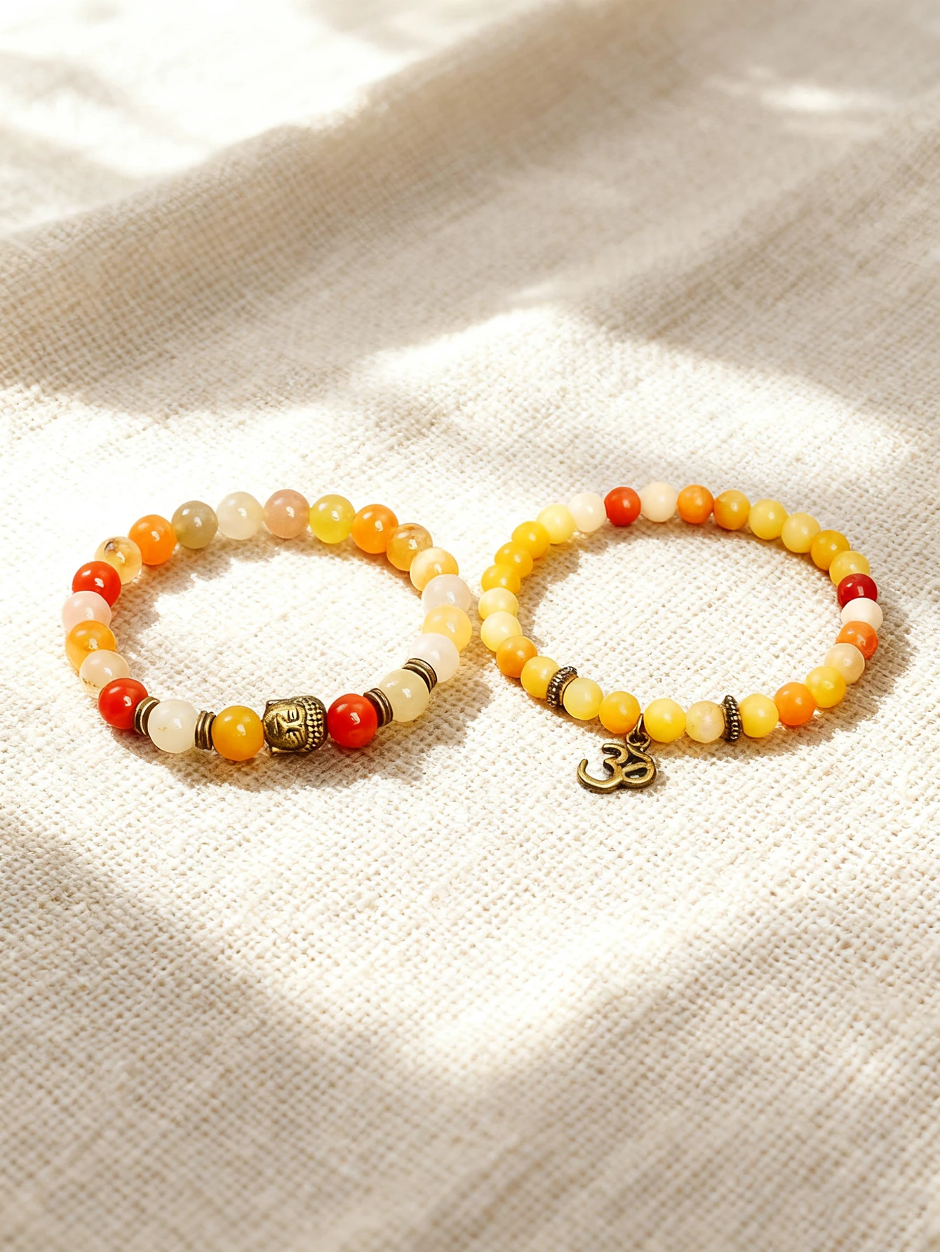 

Natural Stone Bracelet Silk Jade Beads Yoga Set Retro Buddha Head 3D Pendant for Energy Reiki Healing Charm Meditation Jewelry