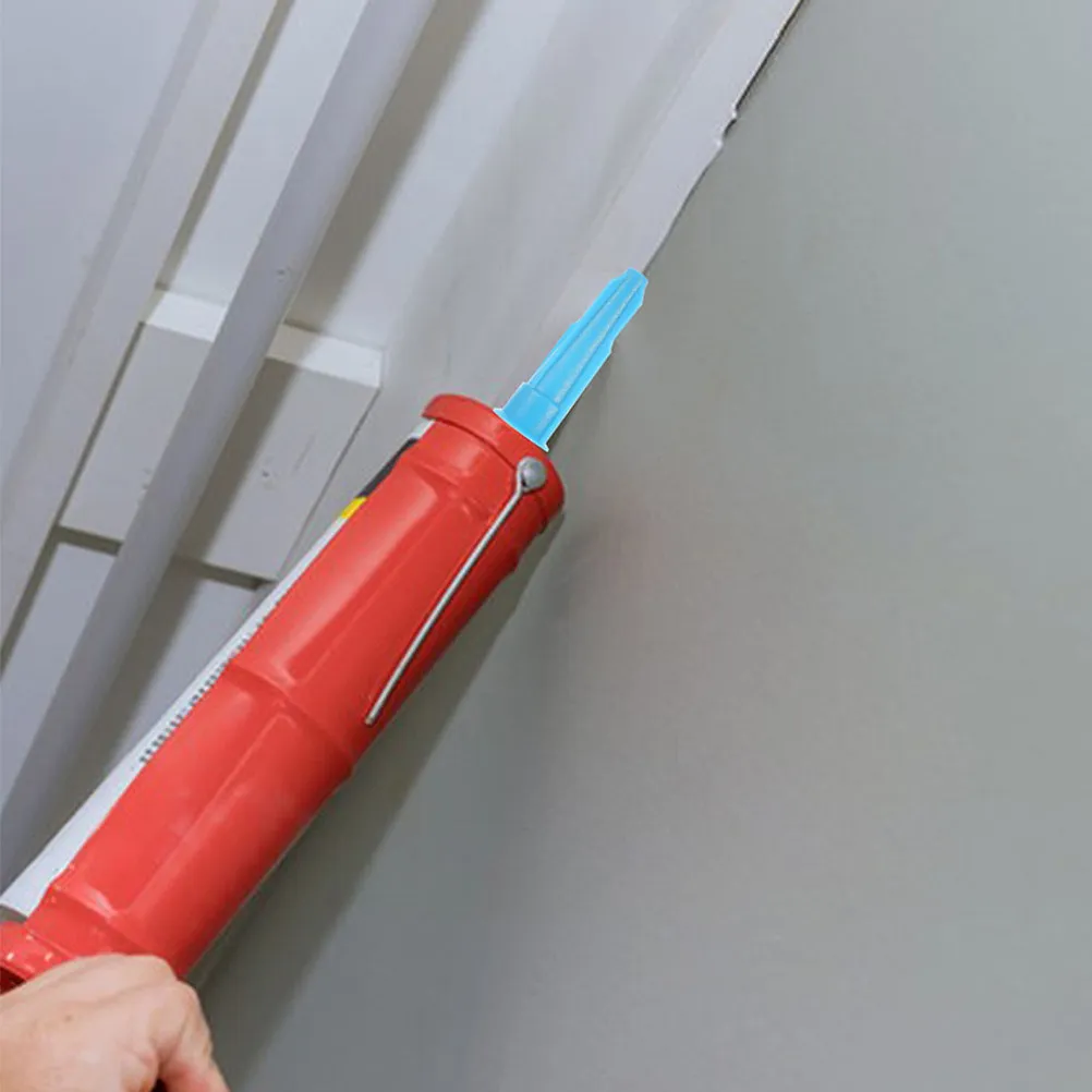 12Pcs Caulking Tool Caulk Saver for Windows Doors Precise Flow Control Caulk Tube Tip Covers Save Sealant Caps