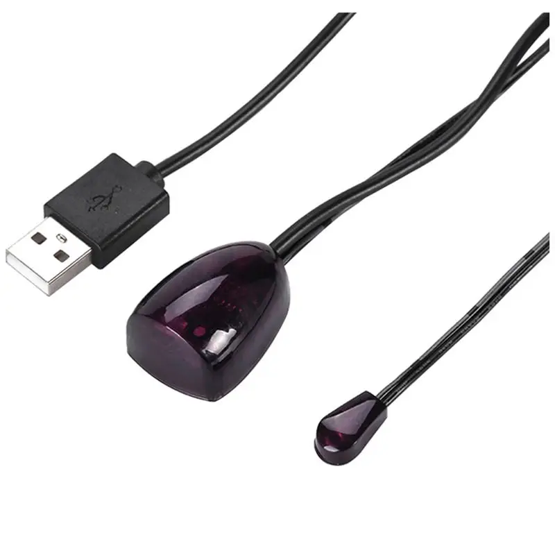 

ABZZ-Infrared IR Remote Extender Repeater Receiver USB Adapter Transmitter Applies To Remote Control Devices 5M With Lights Dura