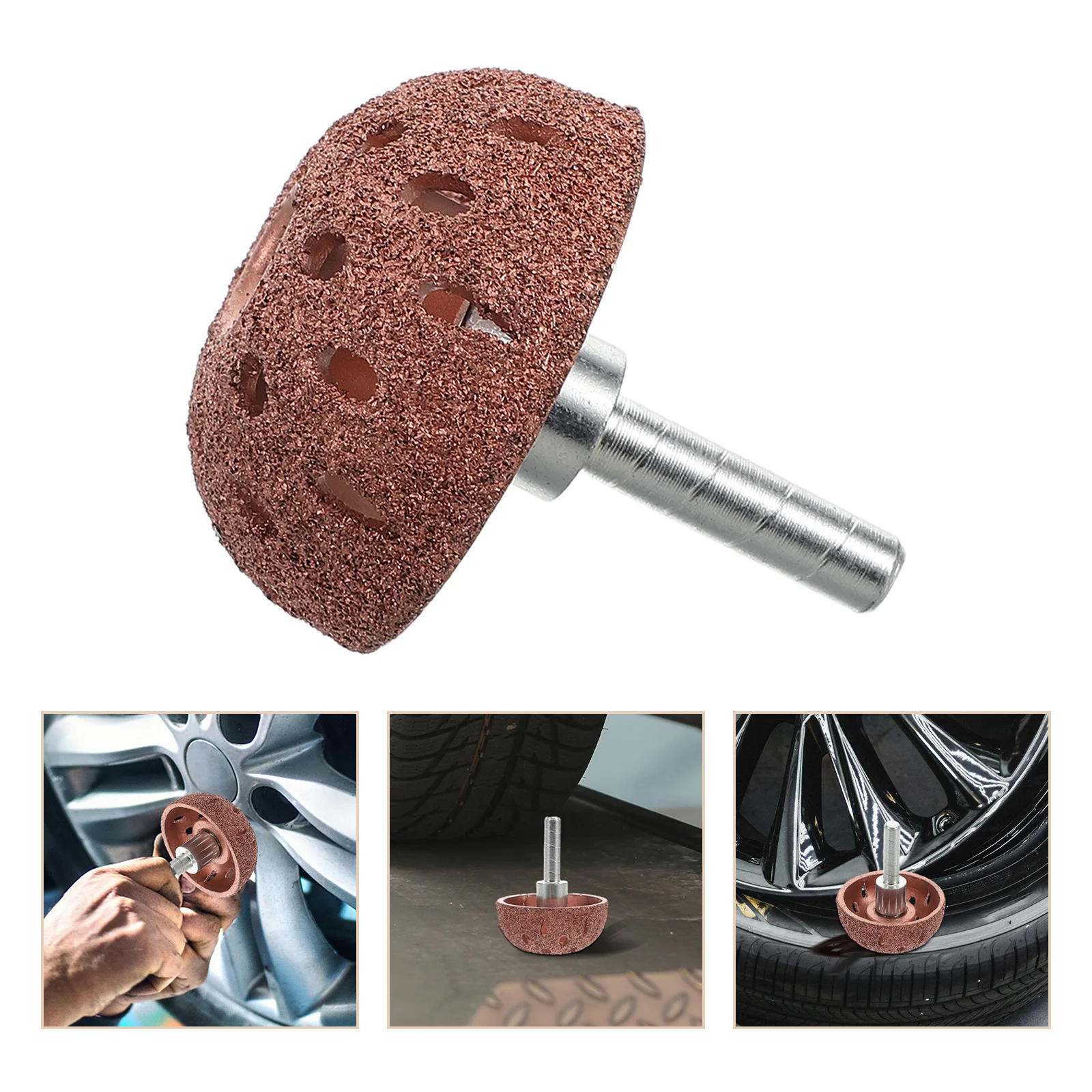 

Grinding Head for Tire Repair Versatile Bowl Design Buffing Wheel Smooth Finish Car Wheel Polishing and Restoration Use