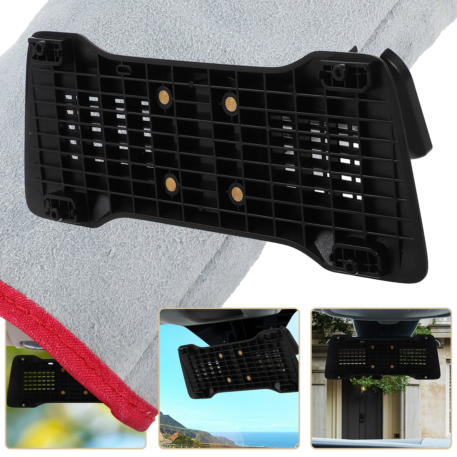 

Abs Dash Cam Mount Arm Rearview Mirror Bracket Panel Sturdy Vehicle-Specific Support Compatible For Cars Suvs Trucks