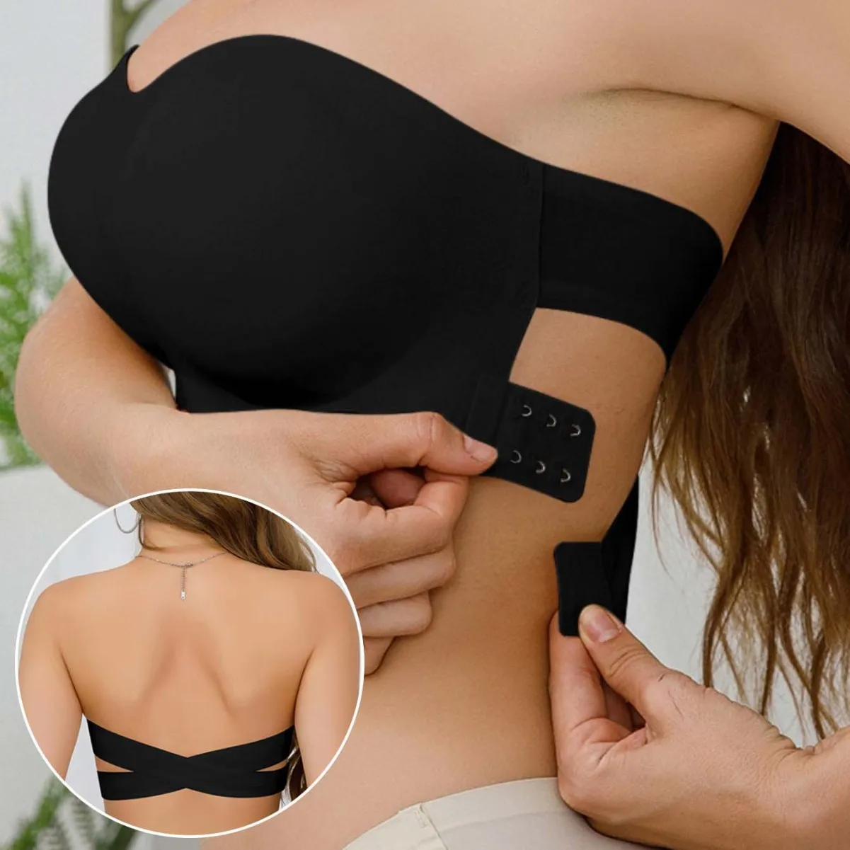 

Gratitude More Than Ten Years Of Companionship Buy 3 Bras Get 1 Jewelry Free Detachable Soft IceSilk Seamless Bra No ShoulderStr