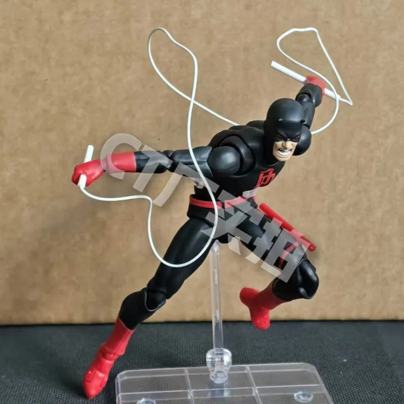 CT Factory Mafex 16cm Black Daredevil Handpiece, Marvel Comics Tom DeFalco Version, PVC Joint Movable, Fan Customized Gift
