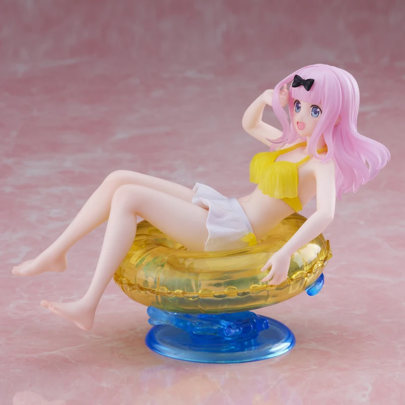 Kaguya-sama: Love Is War Fujiwara Chika PVC Figure - AFG Swimwear (100% Genuine) - Anime Toy for Figure Collection & Gift